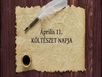 A Költészet napja
